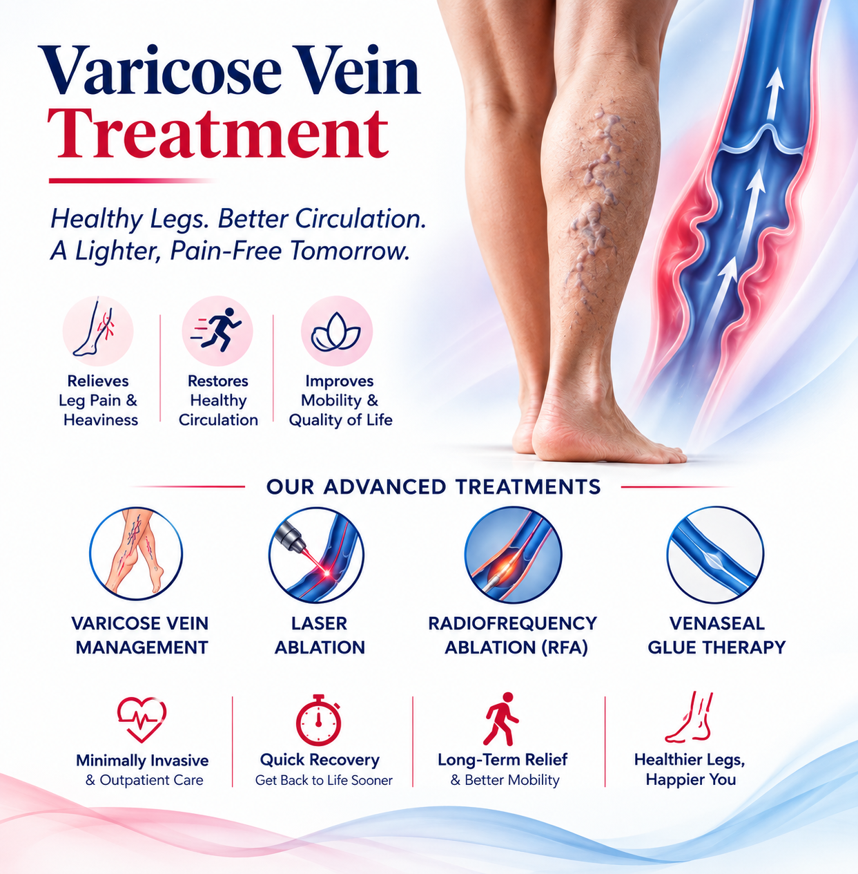Freedom From Heavy, Painful Legs